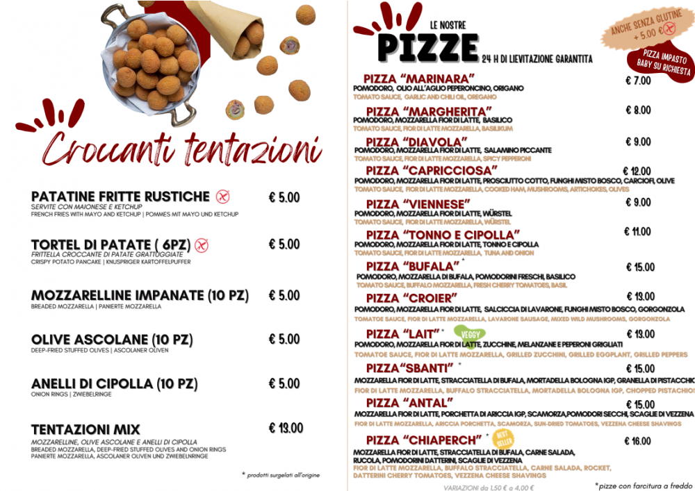  - Bar - Pizzeria - Spiaggia - Noleggio Barche e Pedalò