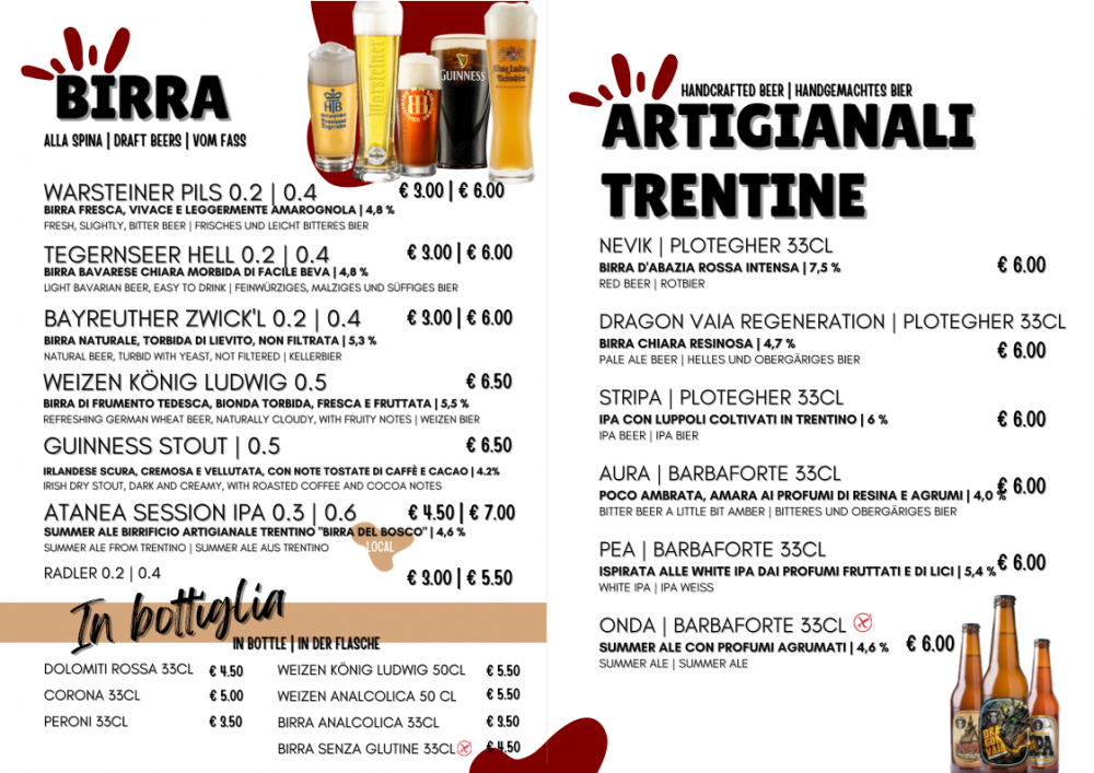  - Bar - Pizzeria - Spiaggia - Noleggio Barche e Pedalò